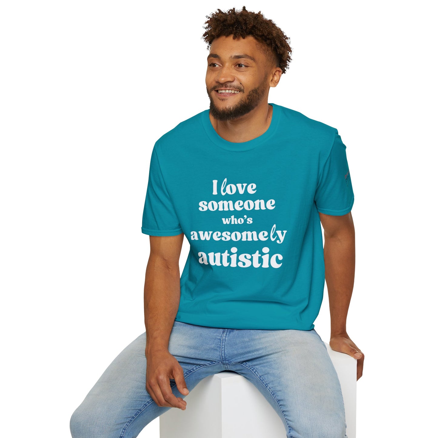 I Love Someone Who's Awesomely Autistic T-Shirt