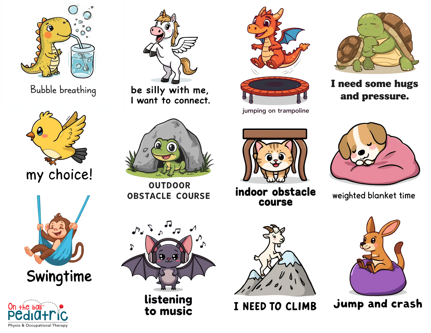 OT Designed Printable Visual Schedule for Autistic Kids, Kids with ADHD