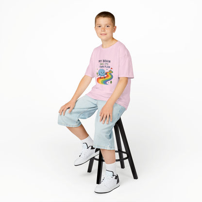Kids T‑Shirt - My Brain Has Its Own Plan