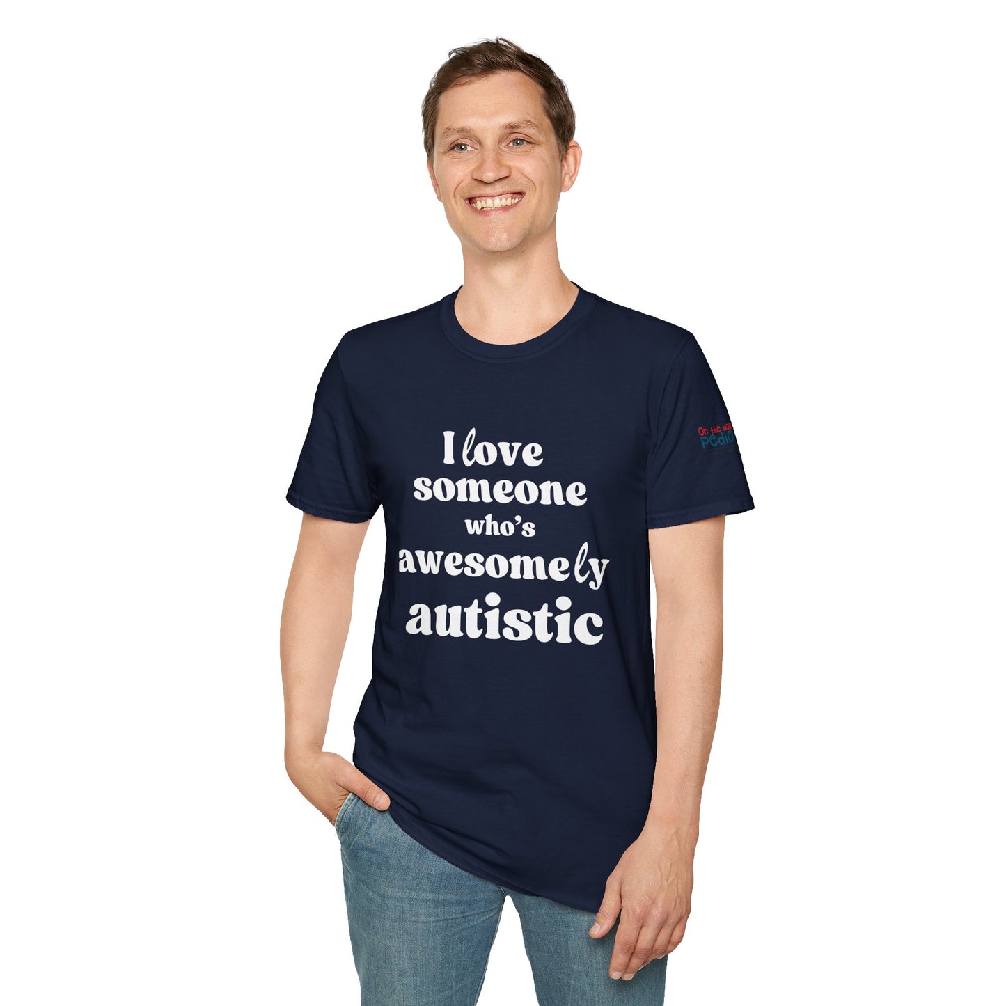 I Love Someone Who's Awesomely Autistic T-Shirt