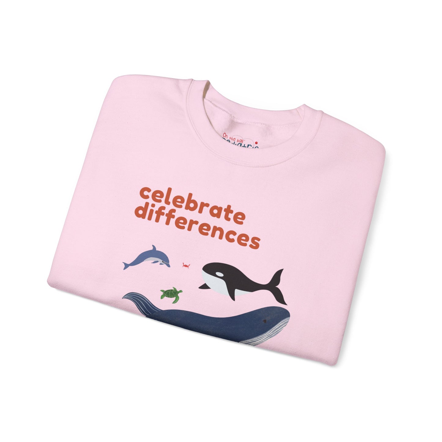 Celebrate Differences Marine Life Crewneck Sweatshirt
