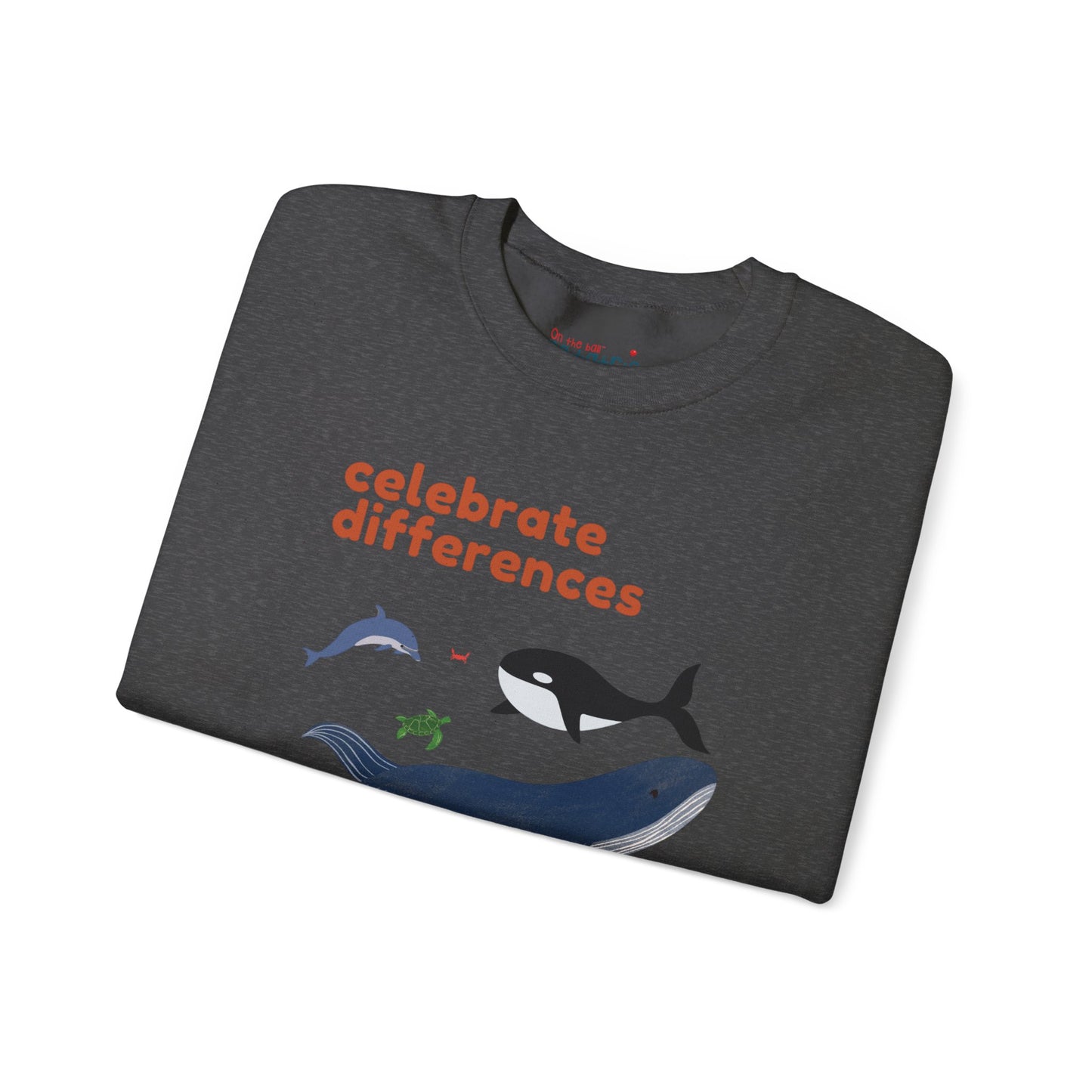 Celebrate Differences Marine Life Crewneck Sweatshirt