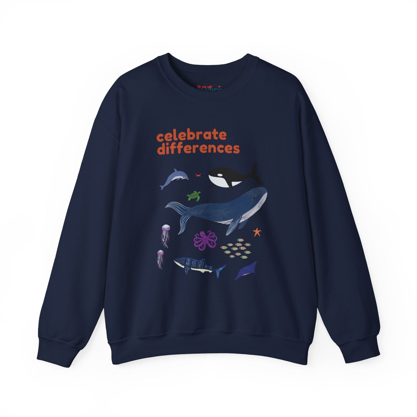 Celebrate Differences Marine Life Crewneck Sweatshirt