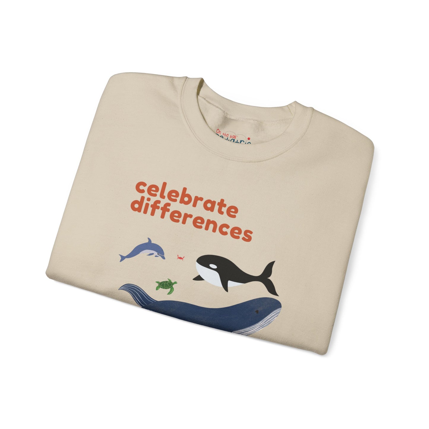 Celebrate Differences Marine Life Crewneck Sweatshirt