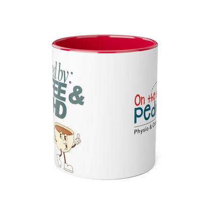 'Powered by Coffee & ADHD' Ceramic Mug