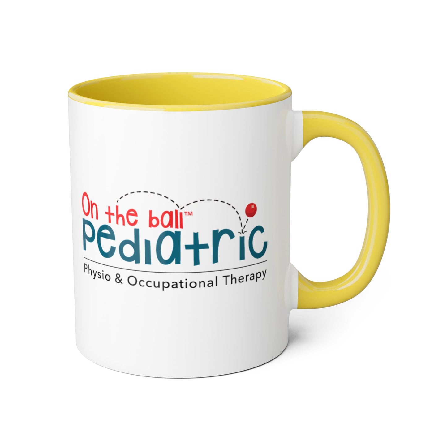 'Powered by Coffee & ADHD' Ceramic Mug