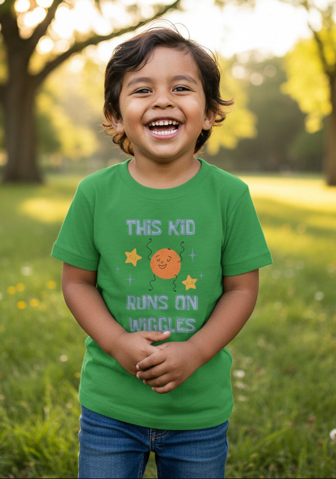 This Kid Runs On Wiggles Tee