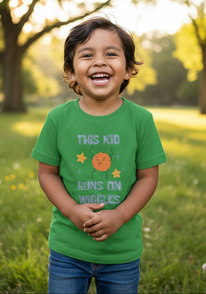 This Kid Runs On Wiggles Tee