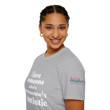 I Love Someone Who's Awesomely Autistic T-Shirt