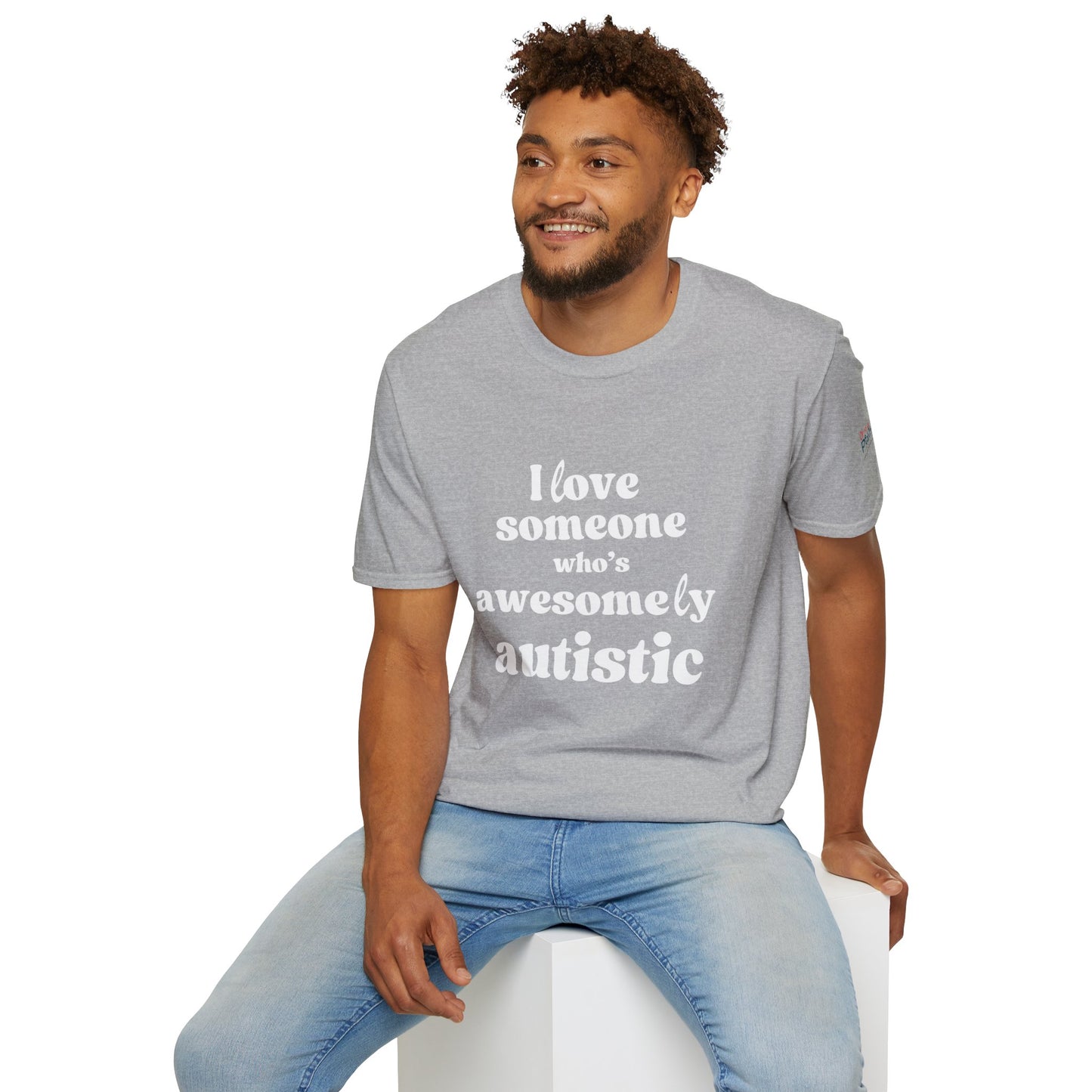 I Love Someone Who's Awesomely Autistic T-Shirt