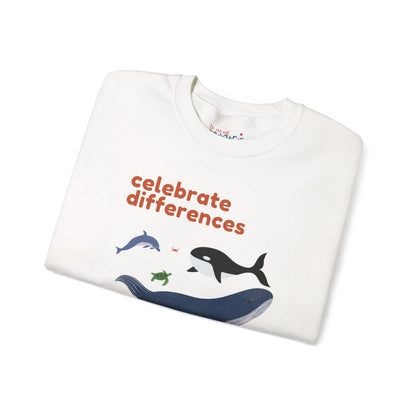 Celebrate Differences Marine Life Crewneck Sweatshirt