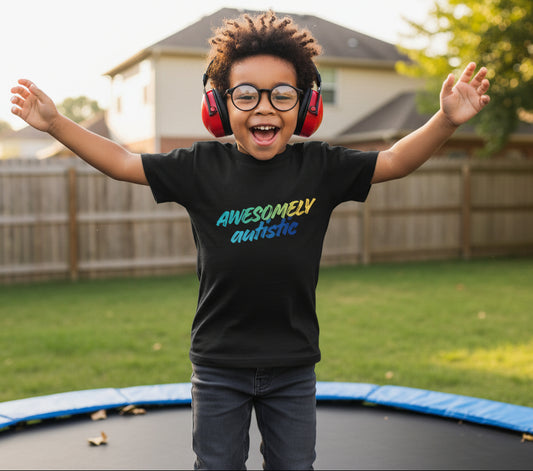 Awesomely Autistic Kids Tee