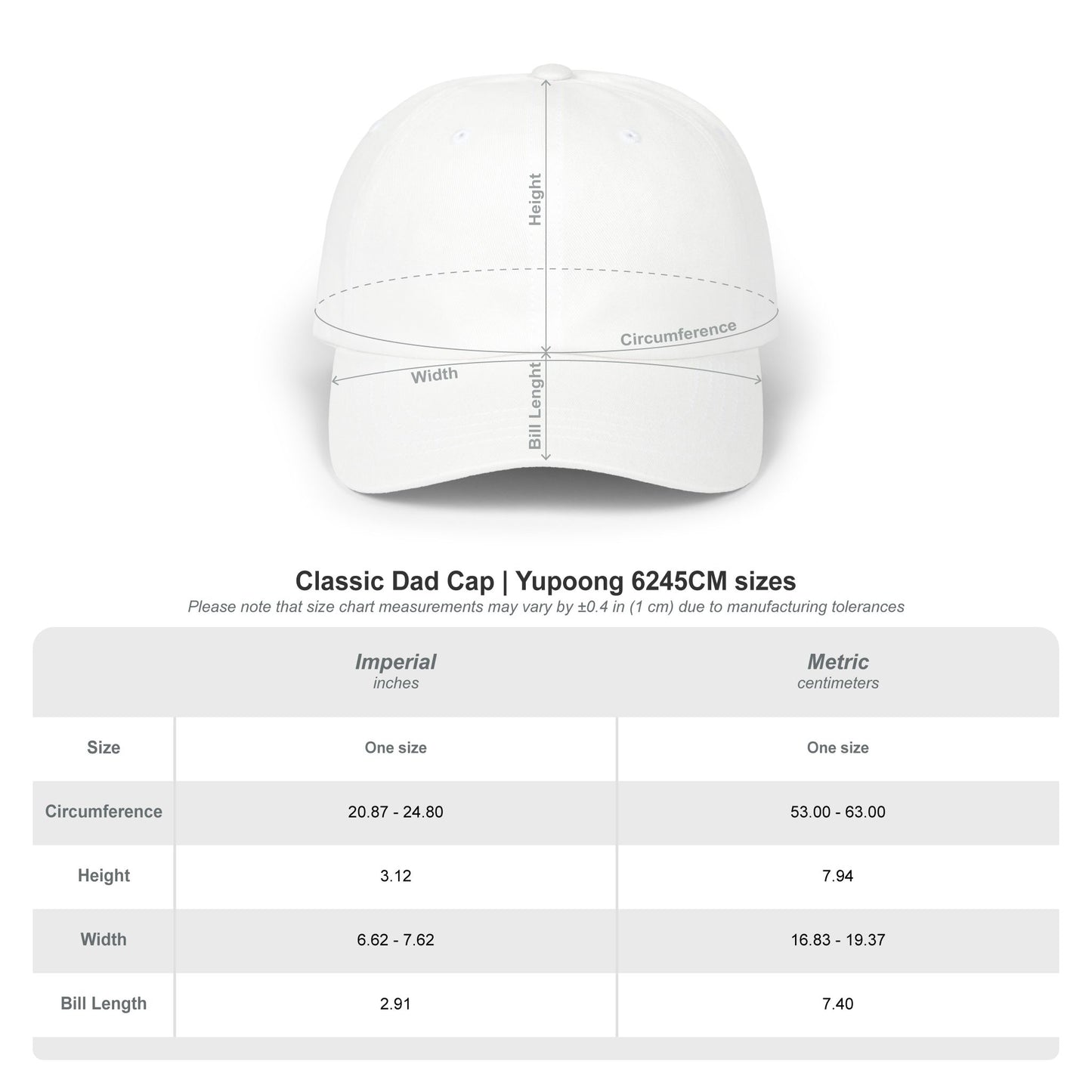 Classic Cap for All with On The Ball Bouncing Ball