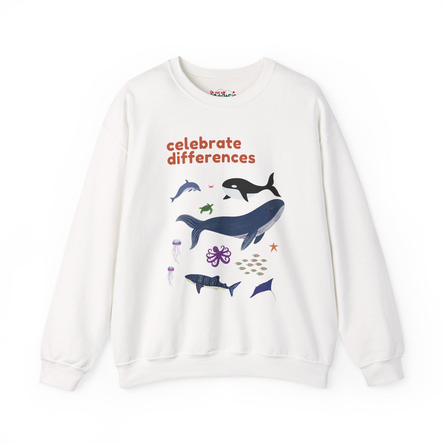 Celebrate Differences Marine Life Crewneck Sweatshirt