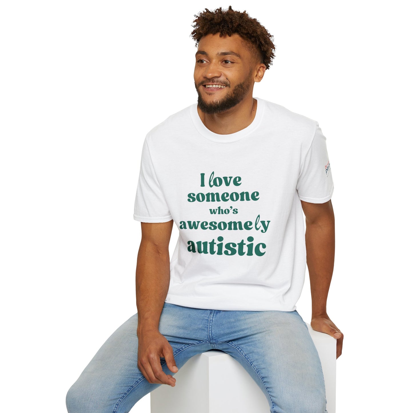 I Love Someone Who's Awesomely Autistic T-Shirt
