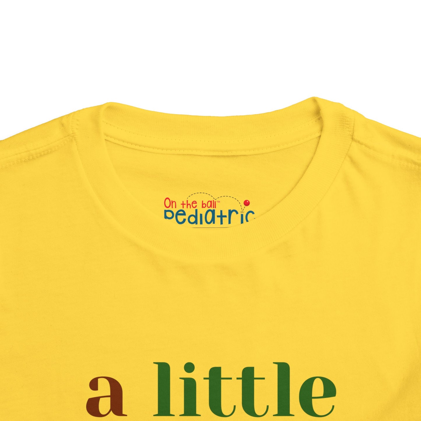 Toddler Short Sleeve Tee 'A Little Dirt Never Hurt'