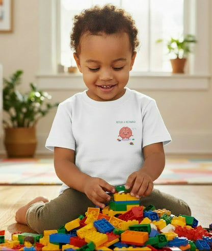 Toddler Brain Builder Block Graphic Tee