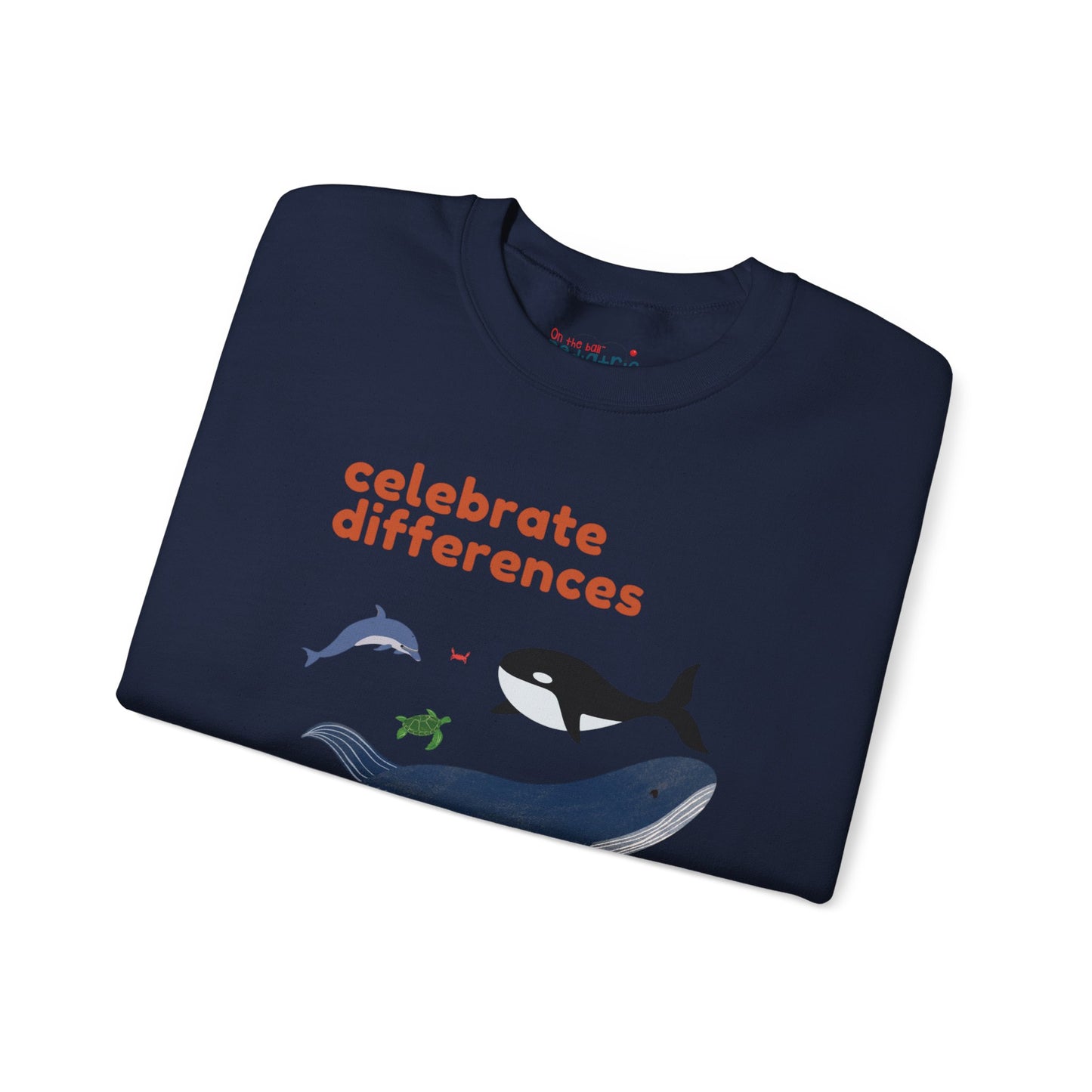 Celebrate Differences Marine Life Crewneck Sweatshirt