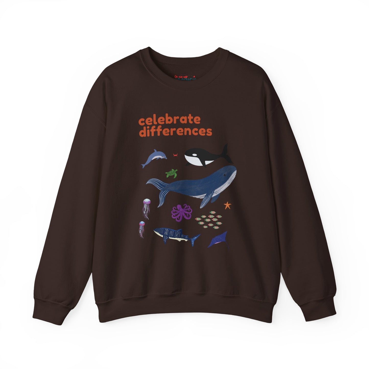 Celebrate Differences Marine Life Crewneck Sweatshirt