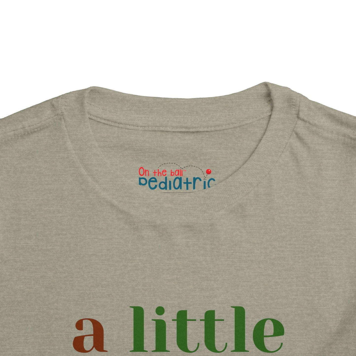 Toddler Short Sleeve Tee 'A Little Dirt Never Hurt'