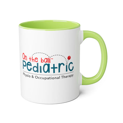 'Powered by Coffee & ADHD' Ceramic Mug