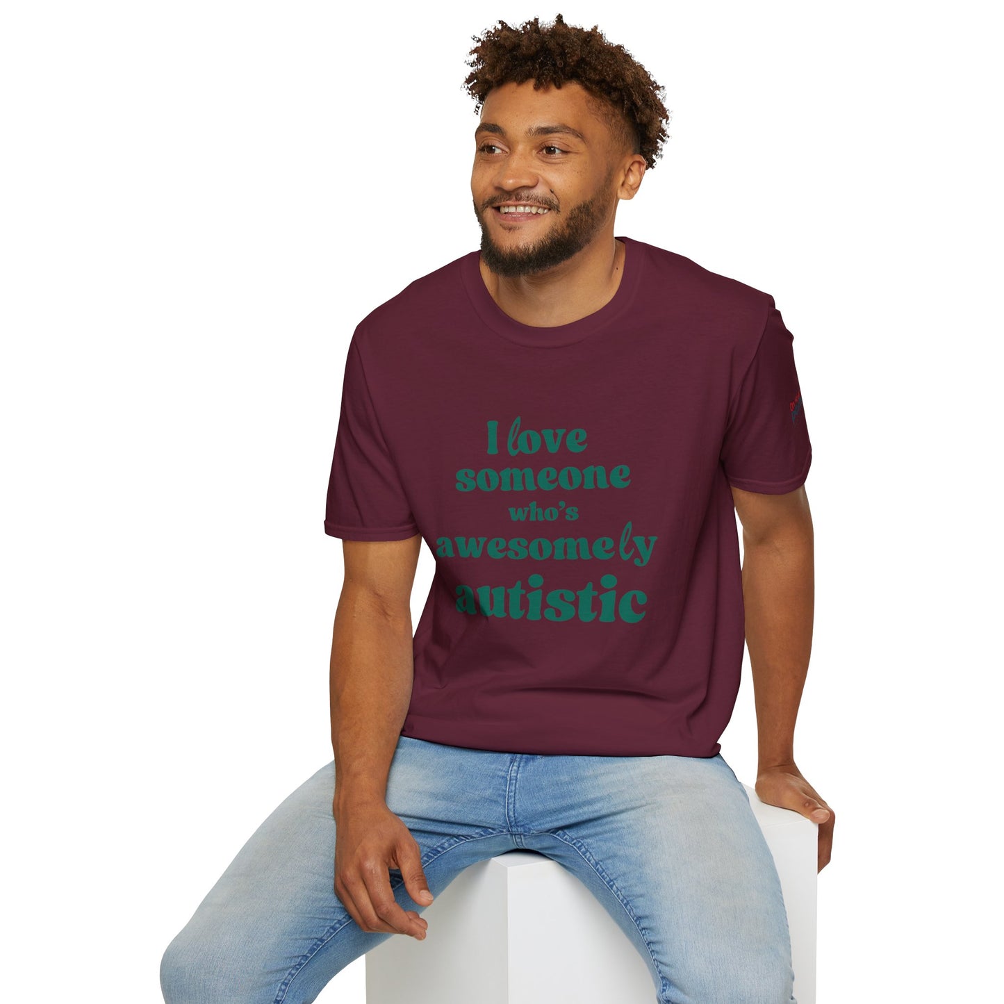 I Love Someone Who's Awesomely Autistic T-Shirt