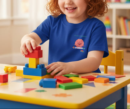 Toddler Brain Builder Block Graphic Tee