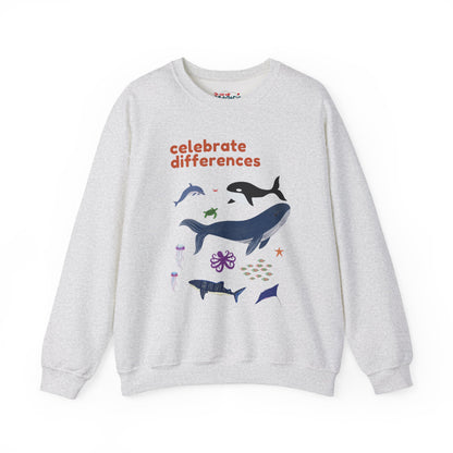 Celebrate Differences Marine Life Crewneck Sweatshirt