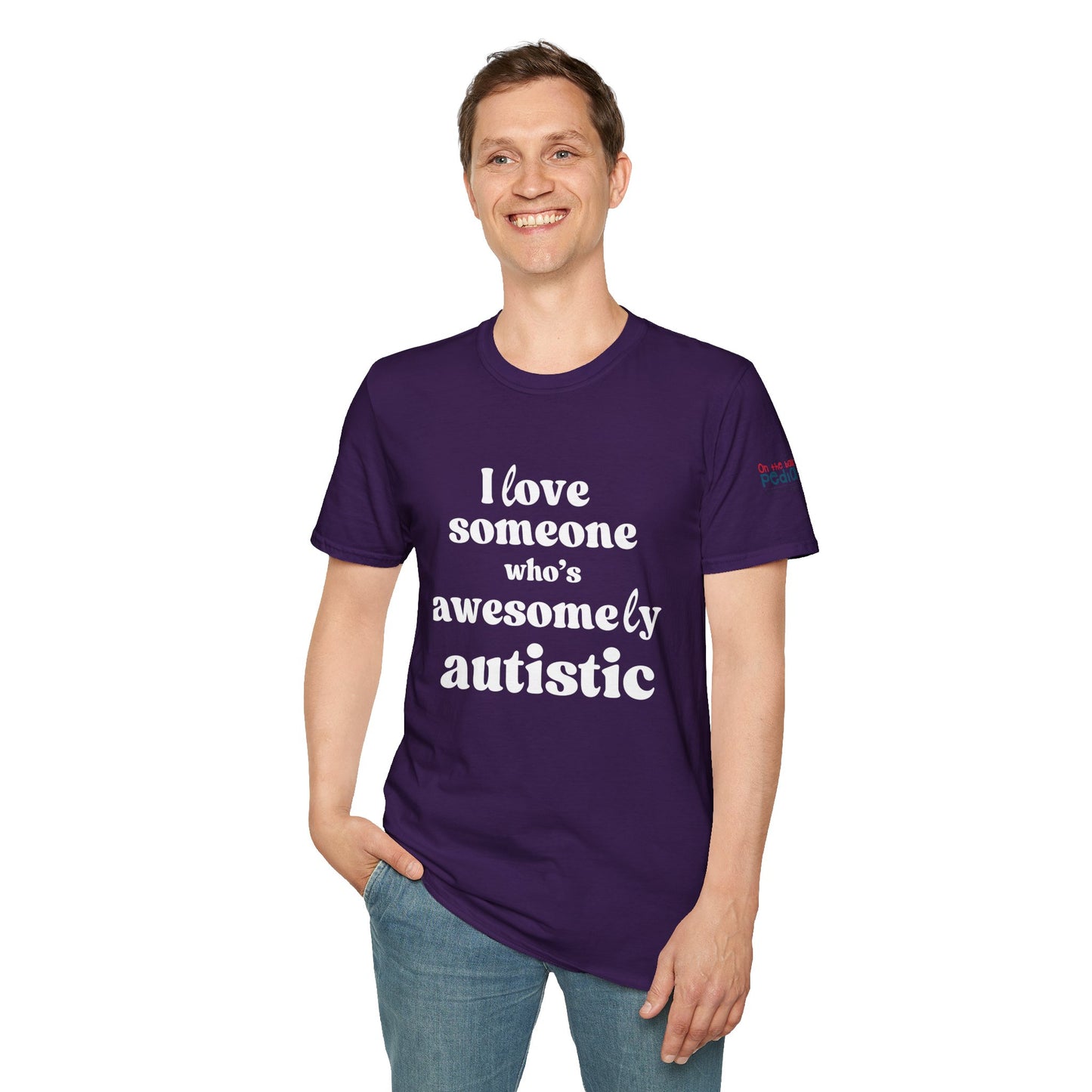I Love Someone Who's Awesomely Autistic T-Shirt