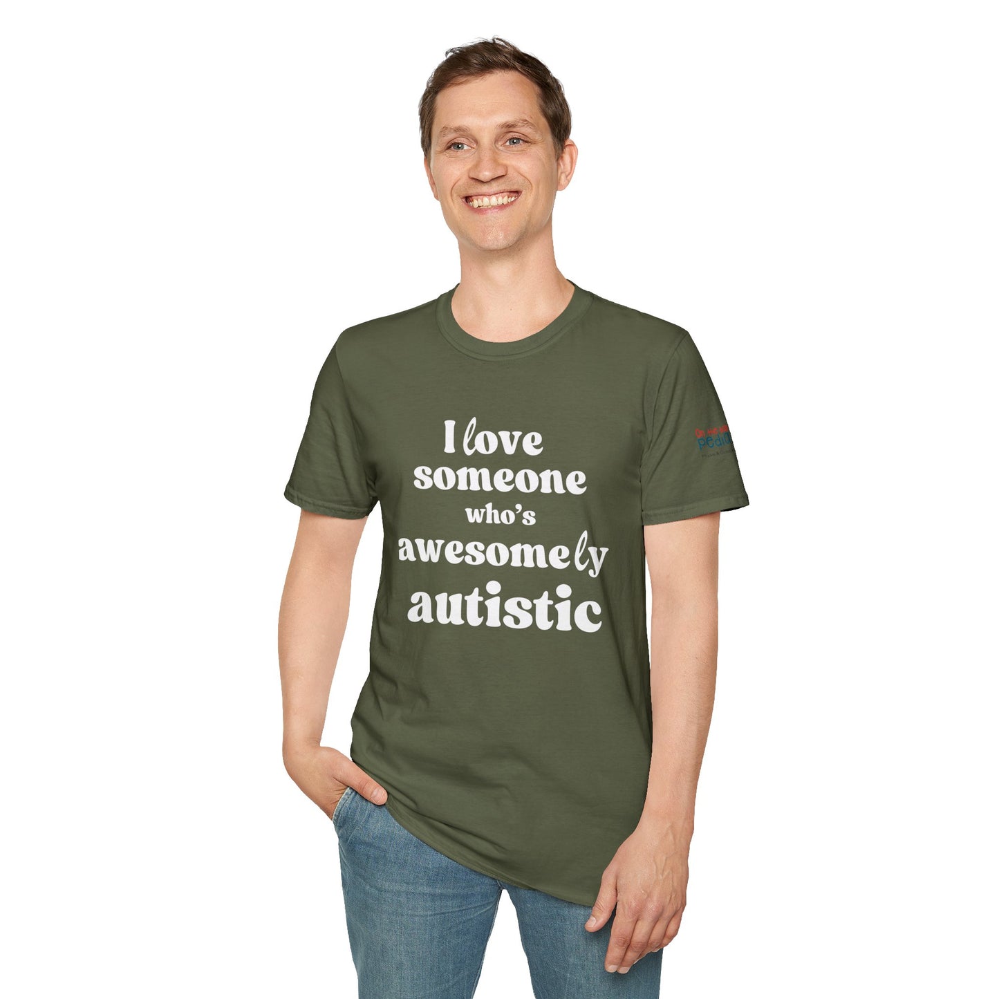 I Love Someone Who's Awesomely Autistic T-Shirt