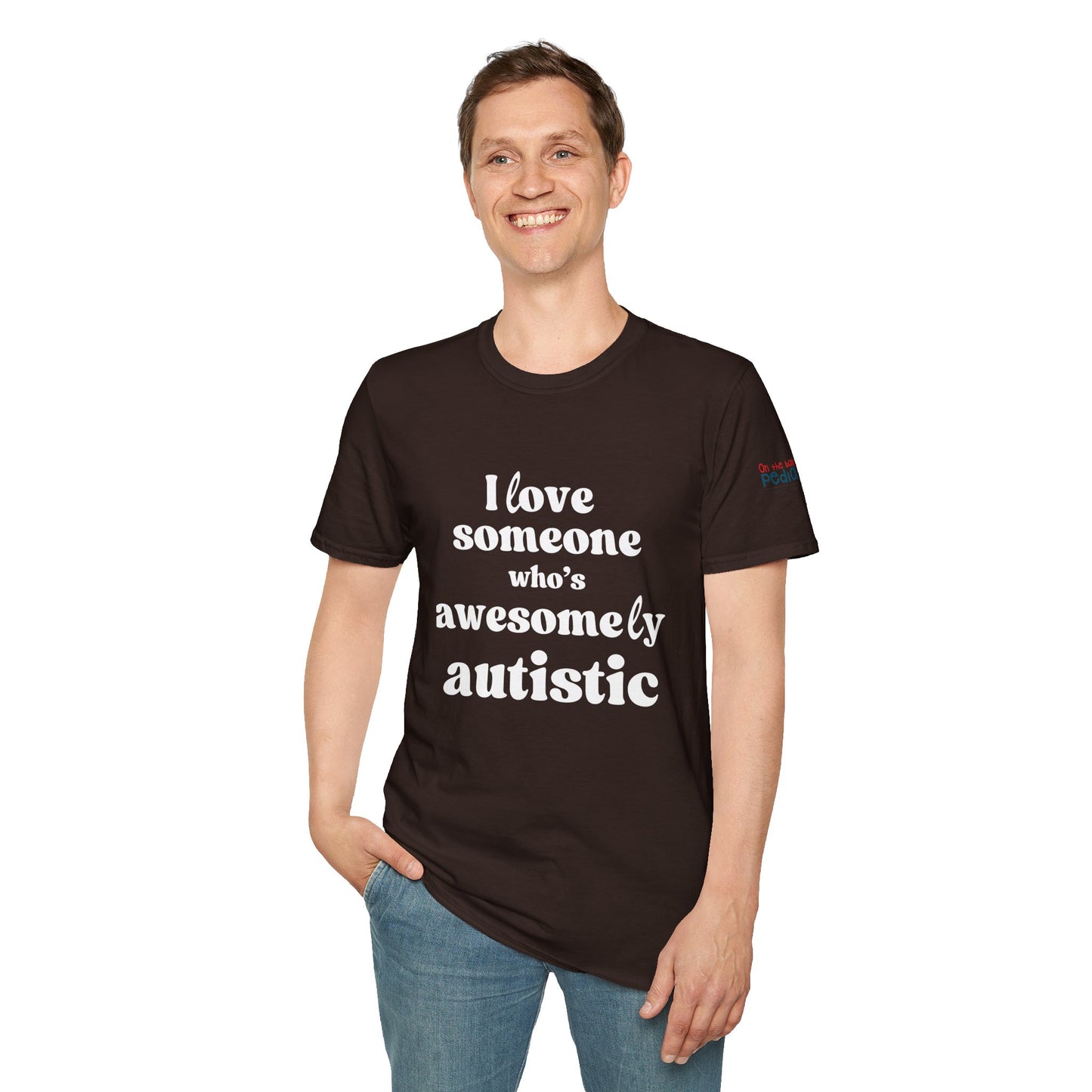 I Love Someone Who's Awesomely Autistic T-Shirt