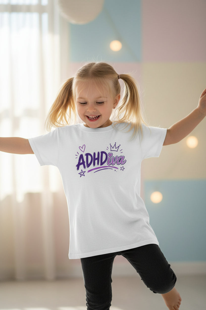 ADHDiva Kids T‑Shirt