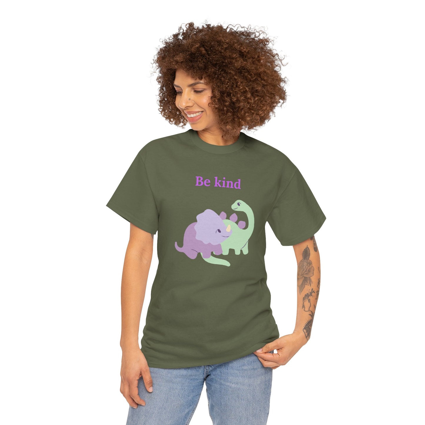 Be Kind Dinosaur Tee