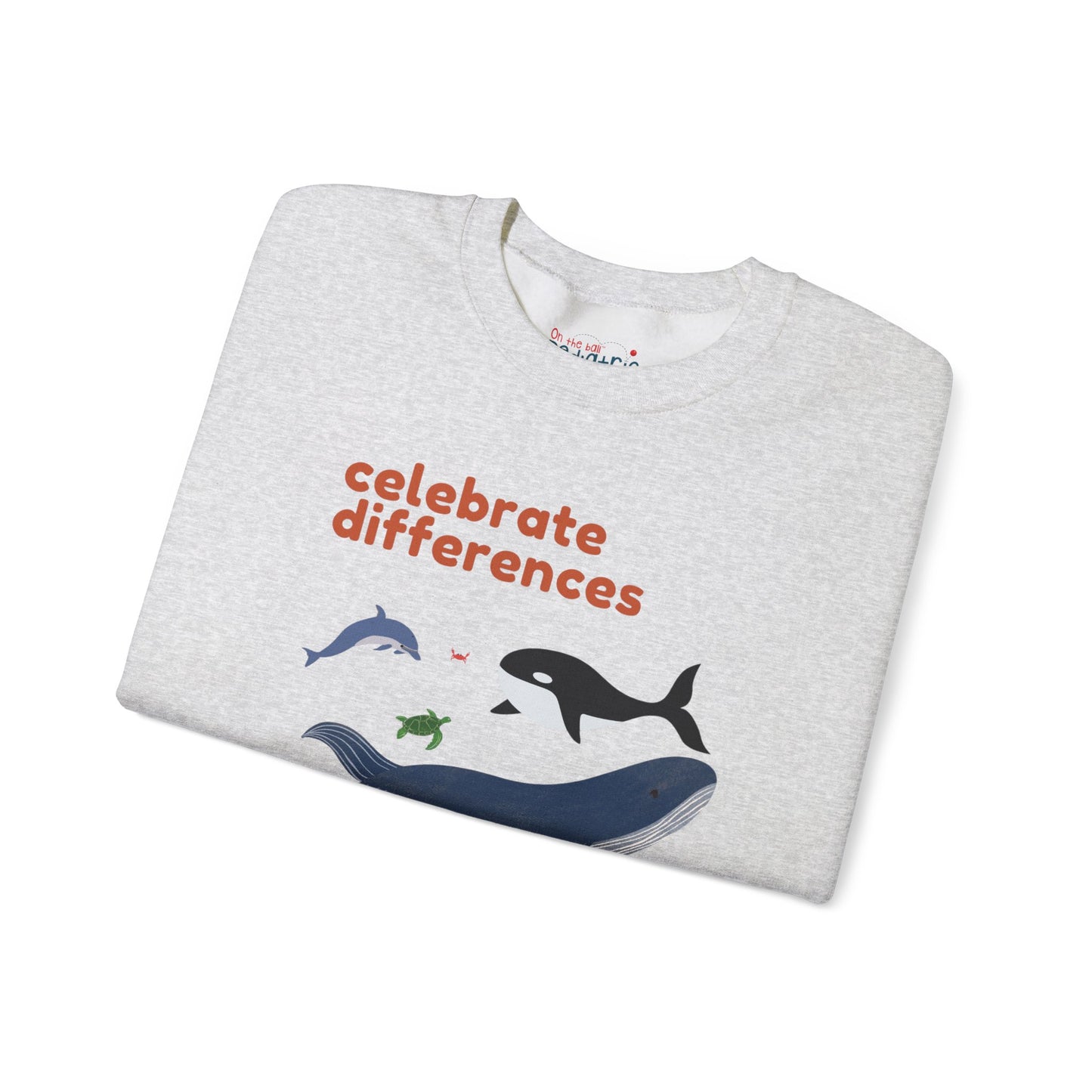 Celebrate Differences Marine Life Crewneck Sweatshirt