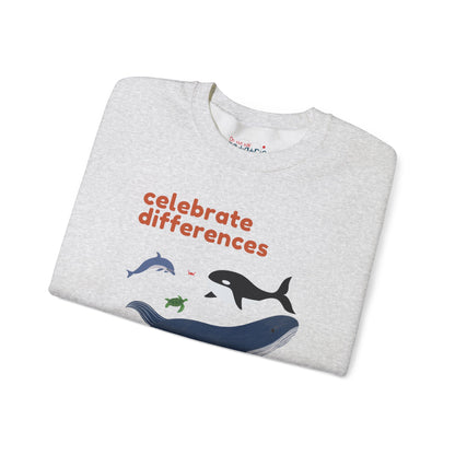 Celebrate Differences Marine Life Crewneck Sweatshirt