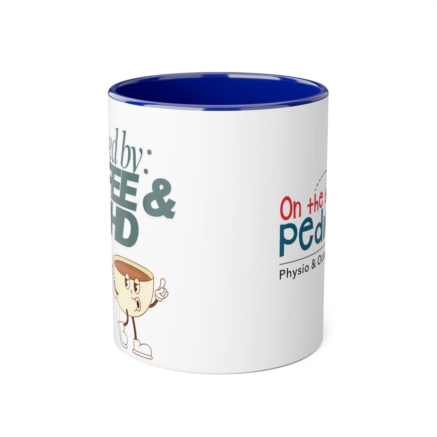'Powered by Coffee & ADHD' Ceramic Mug